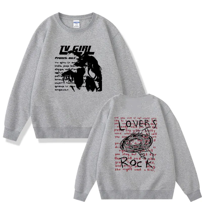 Top Trends: Tv Girl Lovers Rock Song Double Sided Print Sweatshirt French Exit Album Poster Merch Pullover Men Women Crewneck Sweatshirts Shoppable Styles - Image 4