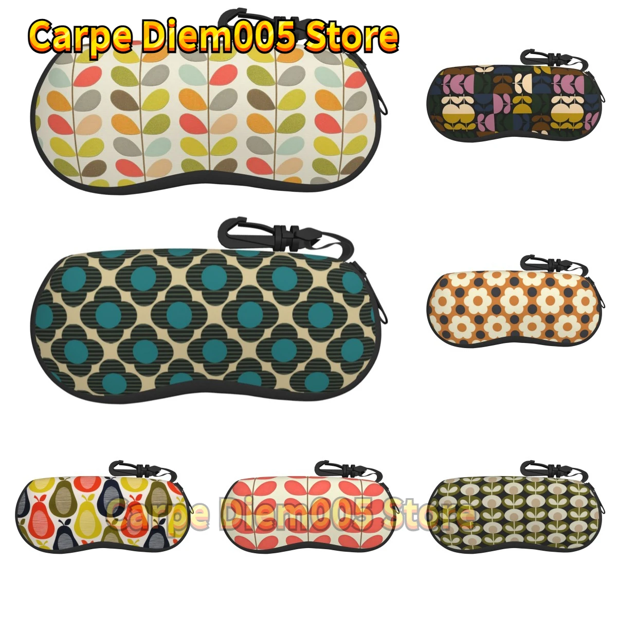 Top Trends: Orla Kiely Sunglasses Soft Zip Case Eyeglass Cases With Belt Clip Shoppable Styles