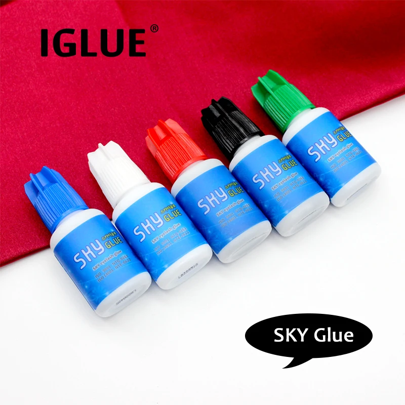 Top Trends: IGLUE SKY Glue For Eyelash Extension Supplies Women Beauty Health Makeup Tools Lava Lash Adhesive Strong Original Korea Shoppable Styles