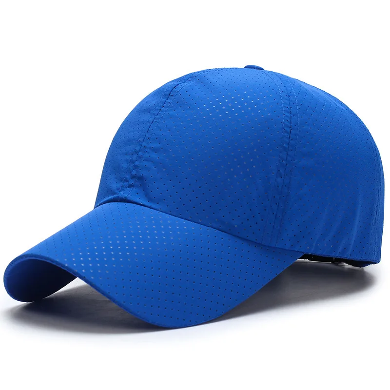 Top Trends: Summer Baseball Cap Solid Thin Mesh Portable Quick Dry Breathable Sun Hat Women Men Golf Tennis Running Hiking Camping Shoppable Styles