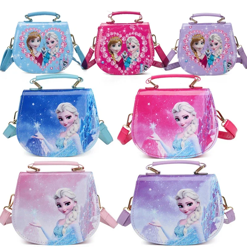 Top Trends: Disney Cartoon Frozen 2 Original Shoulder Bags Princess Elsa Anna Cute Printing Messenger Bag Kids Girls Fashion Handbag Gifts Shoppable Styles