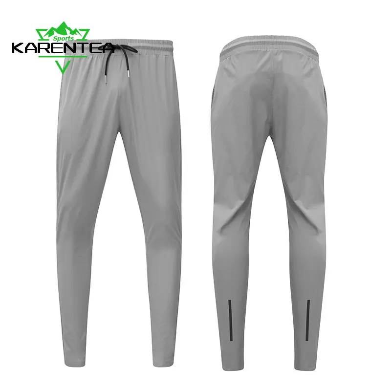 Top Trends: Men Sport Running Pants Reflective Athletic Waterproof Soccer Training Elasticity Legging Jogging Gym Trousers Summer Sweatpants Shoppable Styles