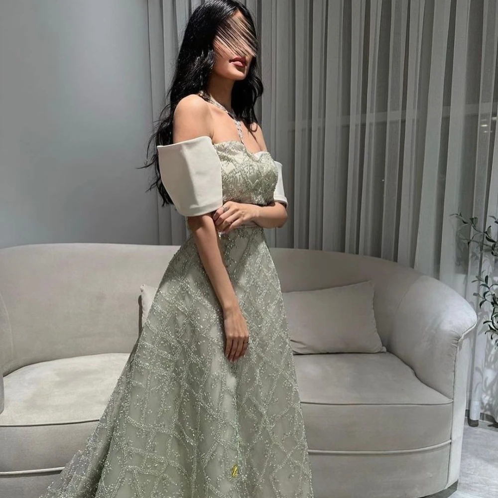 Top Trends: Prom Dress Sweetheart Floor Length Formal Occasion Evening Gown 2023 New A-Line Off The Shoulder فساتين حفلات Vestidos De Fiesta Shoppable Styles