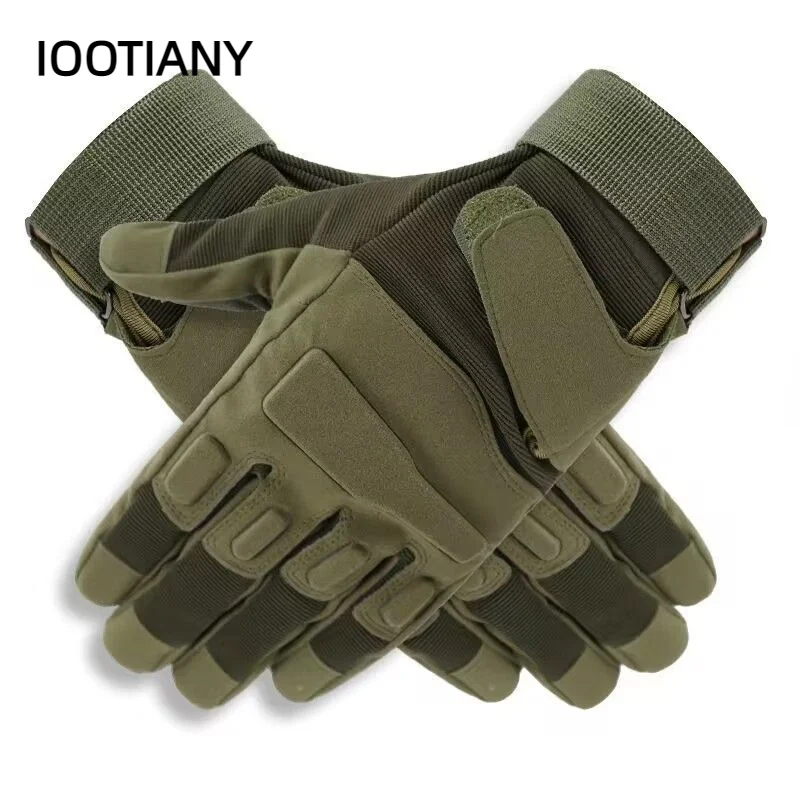 Top Trends: New Military Tactical Gloves Outdoor Sports Army Full Finger Combat Motocycle Slip-resistant Carbon Fiber Tortoise Shell Gloves Shoppable Styles