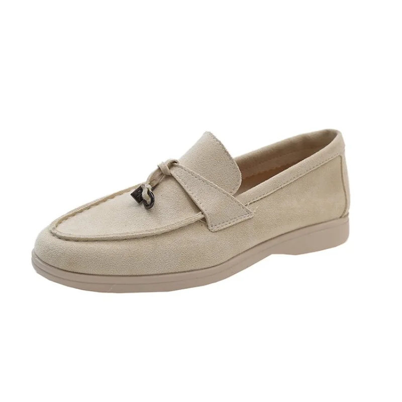 Top Trends: Women Flat Shoes 2023 Summer Suede Slip On Luxury Women's Casual Shoe Retro Light Ladies Walking Fashion Female Loafers Sneakers Shoppable Styles