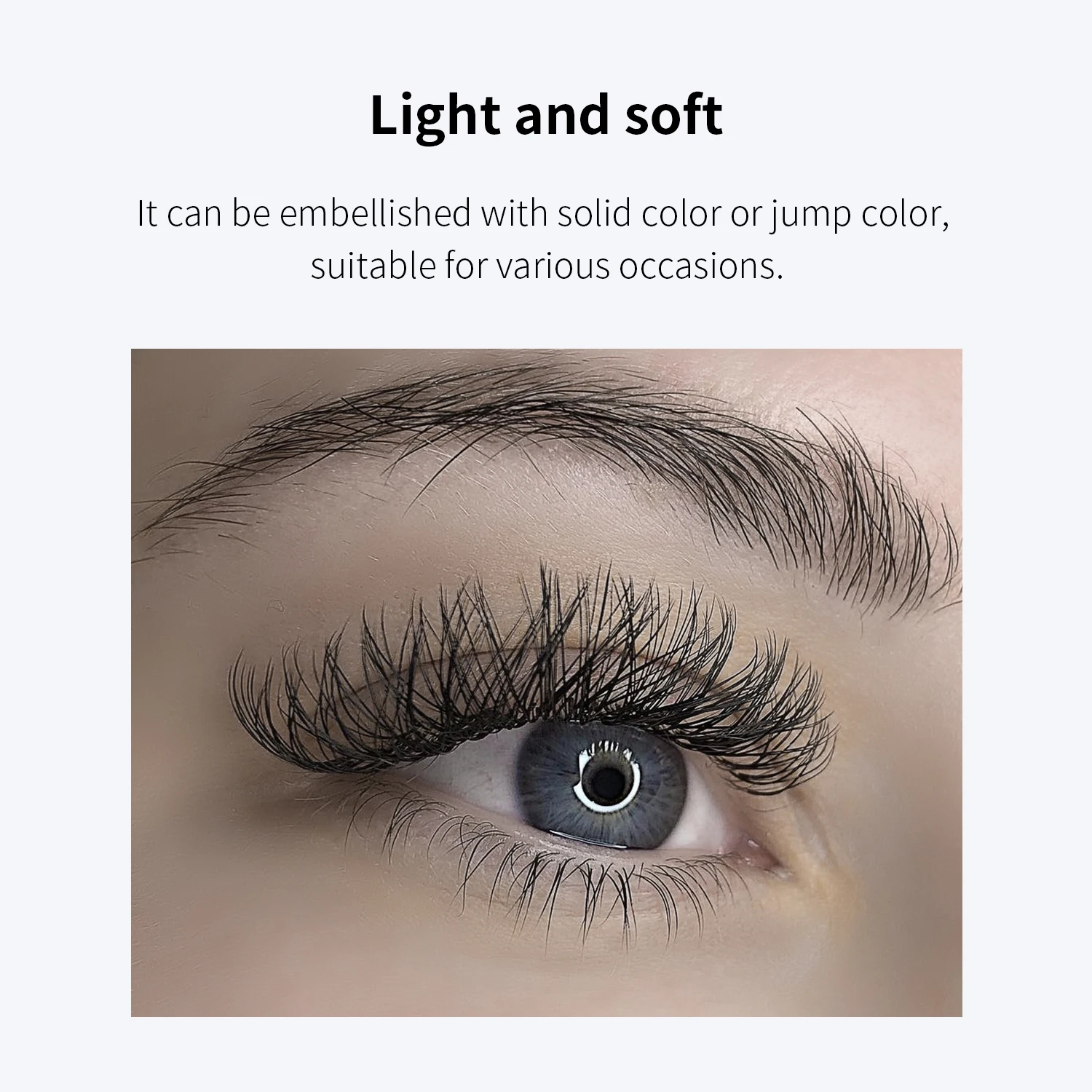 Top Trends: GLAMLASH Bottom Lashes 5mm 6mm 7mm J / B / C Curl Under Eyelashes Lower Individual Lashes Natural Short False Mink Eyelash Extension Shoppable Styles - Image 5