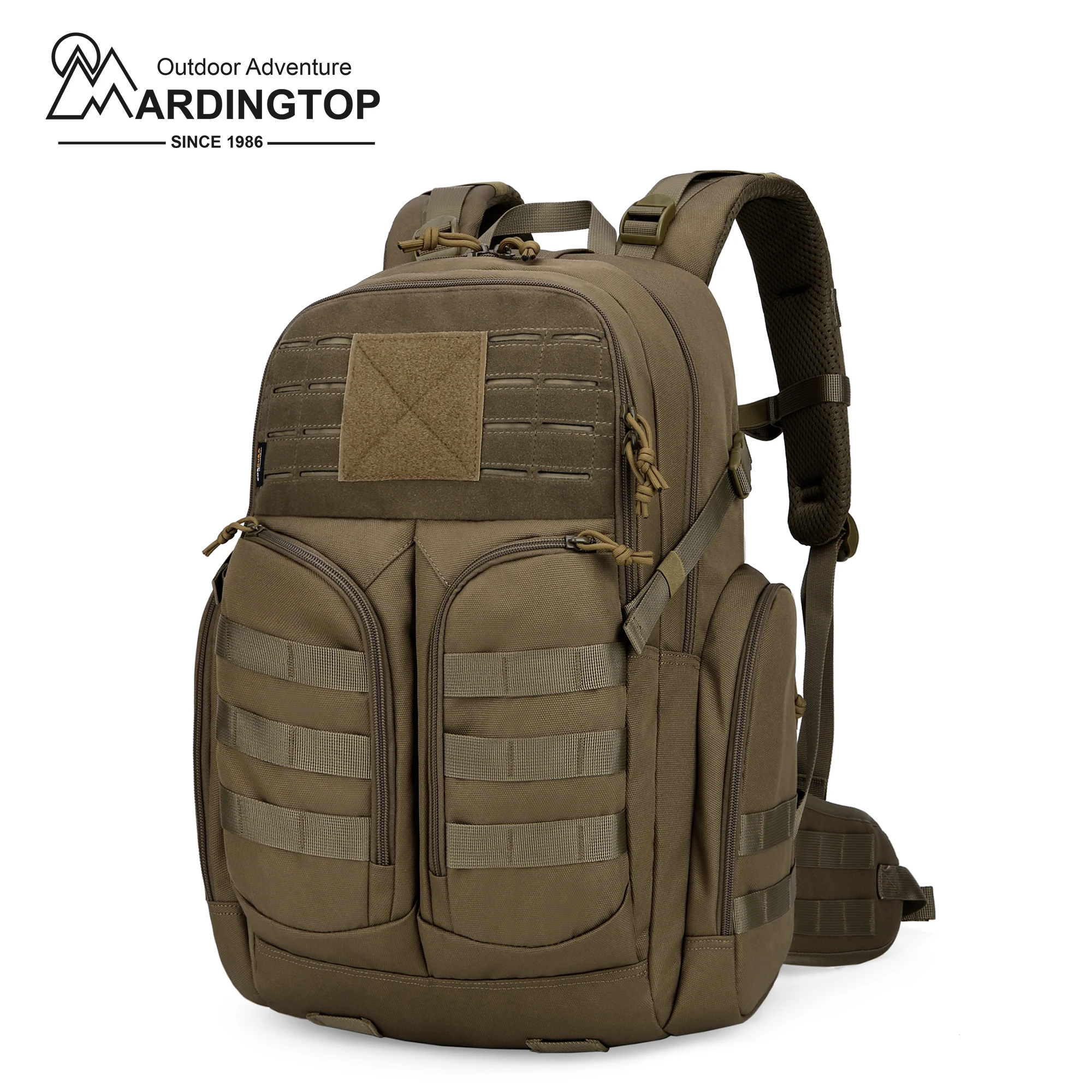 Top Trends: MARDINGTOP Tactical Backpack For Men 40L Hiking Rucksack For Military Trekking Fishing Sports Camping 900D Cordura Shoppable Styles