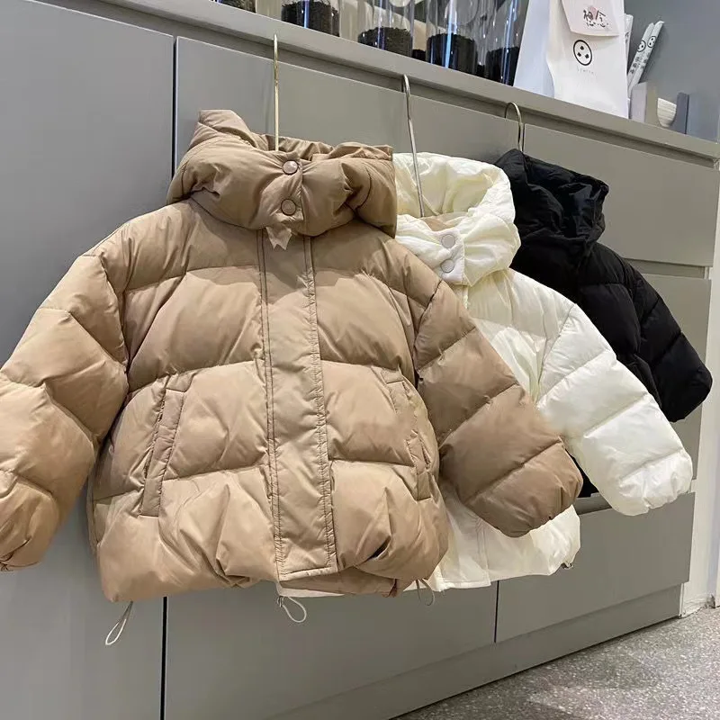 Top Trends: Children&#039;s Korean Down Cotton Parkas Baby Cotton-padded Coat Boys Clothing Kids Winter Jacket For Boy Warm Thick Girls Outerwear Shoppable Styles