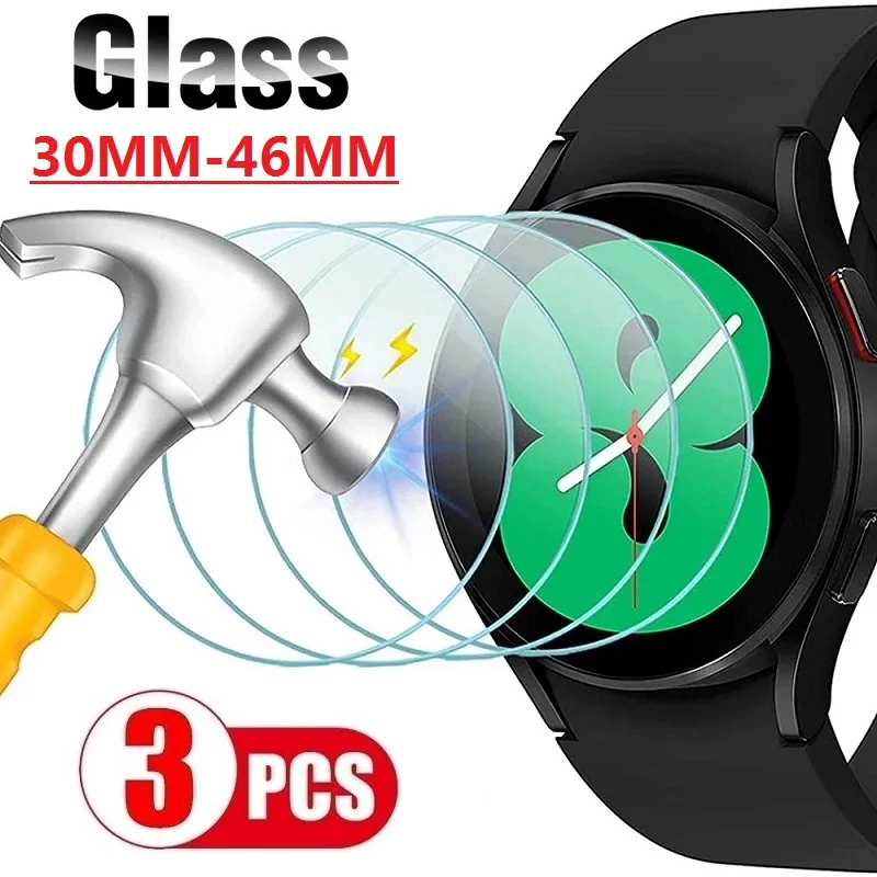 Top Trends: Tempered Glass For Smartwatch Smart Watch Screen Protector 33MM 34MM 35MM 36MM 37MM 38MM 39MM 40MM 41MM 42MM 44MM 30MM-46MM Film Shoppable Styles