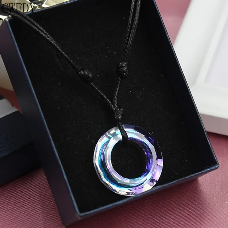 Top Trends: Tian Guan Ci Fu Necklace Hua Cheng Xie Lian Cosplay Crystal Pendant Choker Colar For Women Men Valentine&#039;s Day Gift Fashion 2024 Shoppable Styles