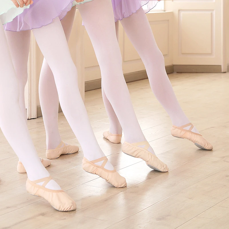 Top Trends: Ballet Tights Kids Wholesale 3 Pairs Ballet Stockings Dance Seamless Pantyhose Stockings Girls Dance Leggings 80D Shoppable Styles