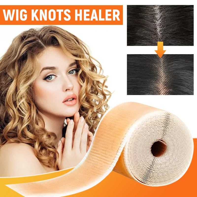 Top Trends: Wig Tape Waterproof Silicone Adhesive Tape Ultra-thin Lace Wig Grids And Knots Eraser Breathable Wig Knots Healer For Women Shoppable Styles