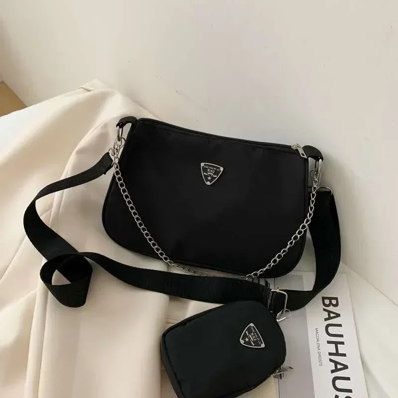 Top Trends: Women High Quality Square Solid Bags 2023 New Retro Women Crossbody Bags Style Crescent Chain Underarm Shoulder Bags For Women Shoppable Styles