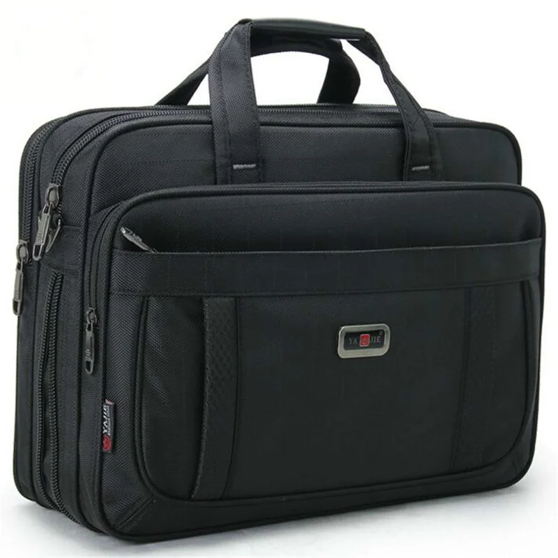 Top Trends: Men&#039;s Laptop Bags Large Capacity Single Shoulder Bag Fashion Business Men Briefcase Brand 15&quot; For HP DELL Lenovo Apple Acer Asus Shoppable Styles