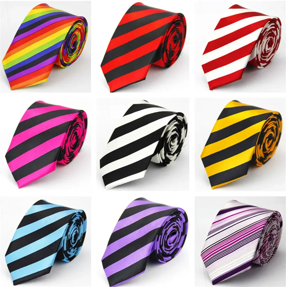 Top Trends: Narrow Tie For Men Women 5cm (2") Skinny Wedding Black Blue Red Pink White Purple Green Gray Piano Skull Print Slim Necktie Shoppable Styles - Image 2