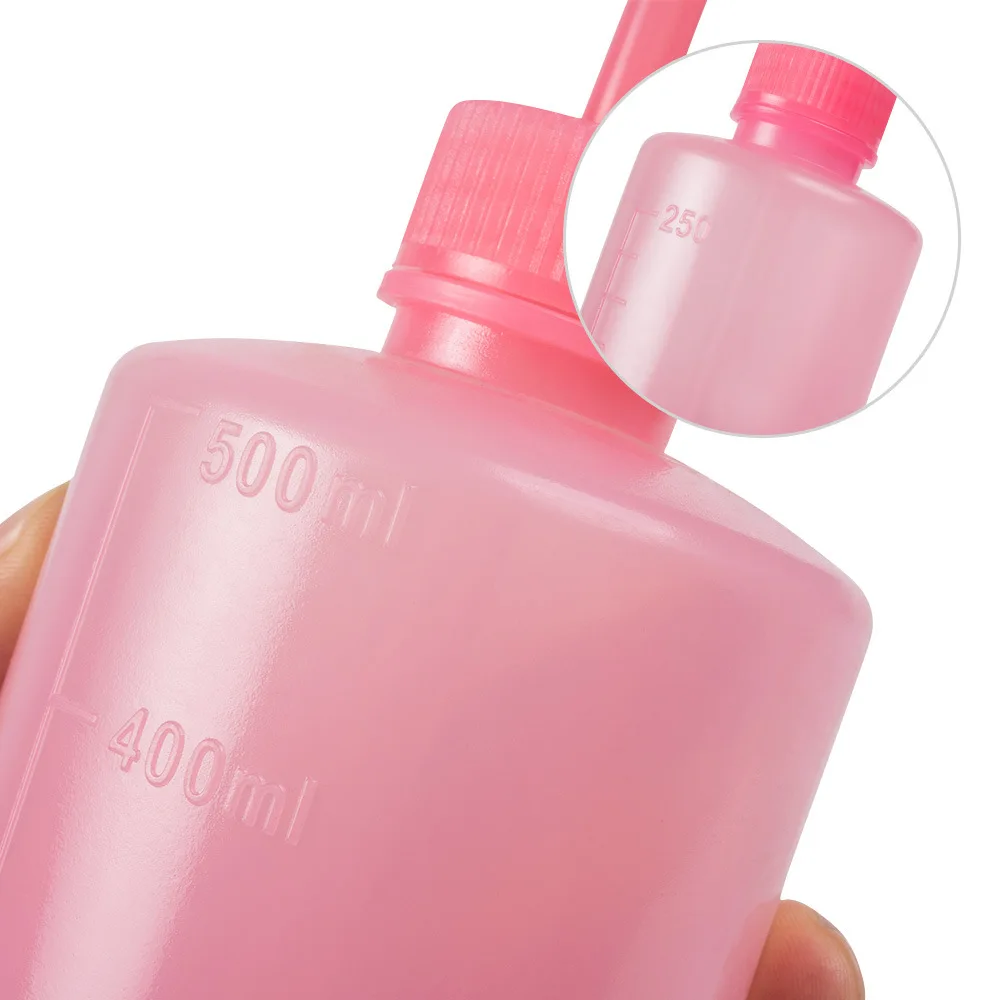 Top Trends: 250ml / 500ml Squeeze Bottle Succulent Potted Plant Watering Pot Elbow Narrow Mouth Long Tube Eyelash Tattoo Cleaning Bottle Shoppable Styles - Image 5