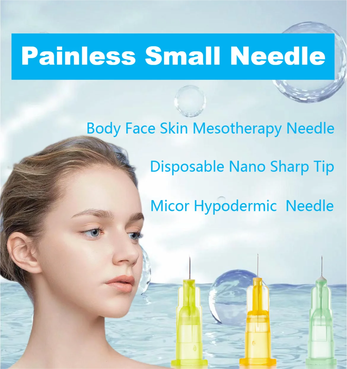 Top Trends: Superfine 32G 4mm 13mm 34G, 31G, 30G, 18G Painless Small Needle Irrigator Eyelid Tool Parts For Teeth Disposable Syringes Needles Shoppable Styles