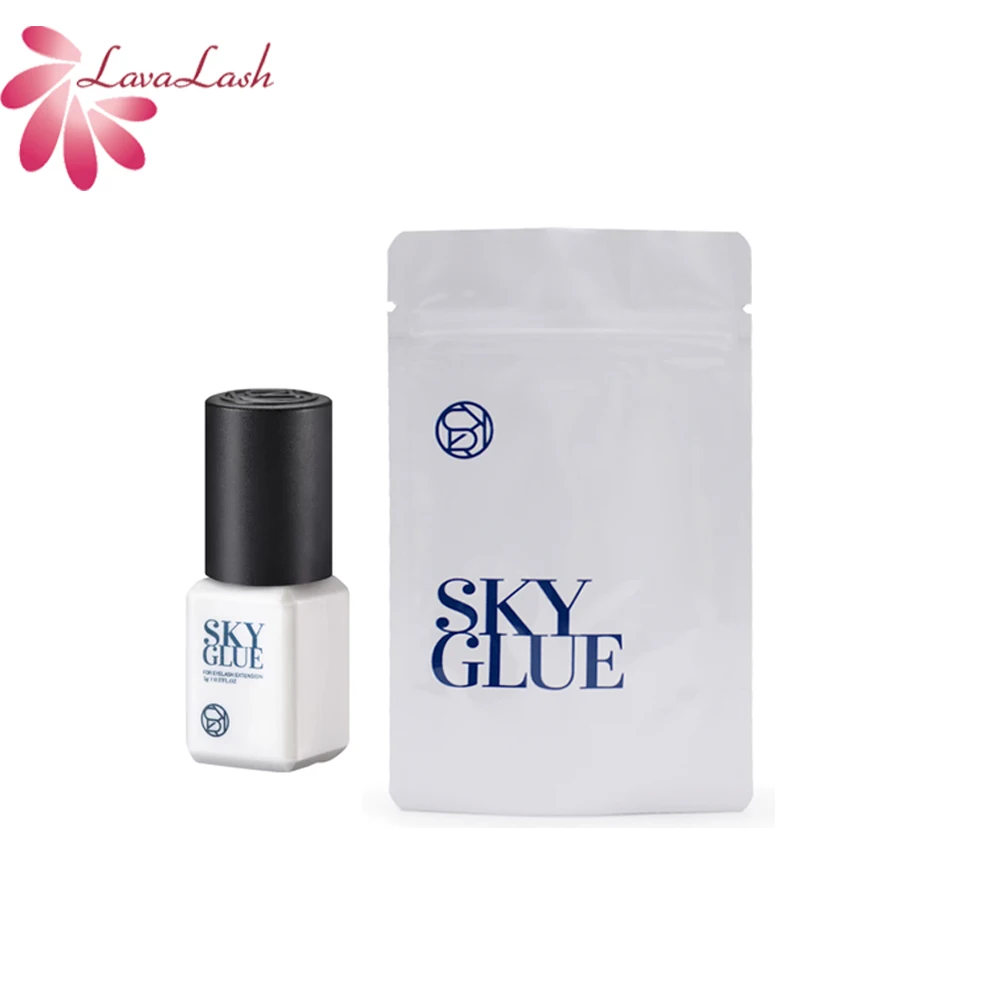 Top Trends: 5 Bottles Sky Glue S Plus Type Black Cap Original Korea Adhesive For Eyelash Extensions 5ml Beauty Shop Lasting Makeups Tools Shoppable Styles - Image 3