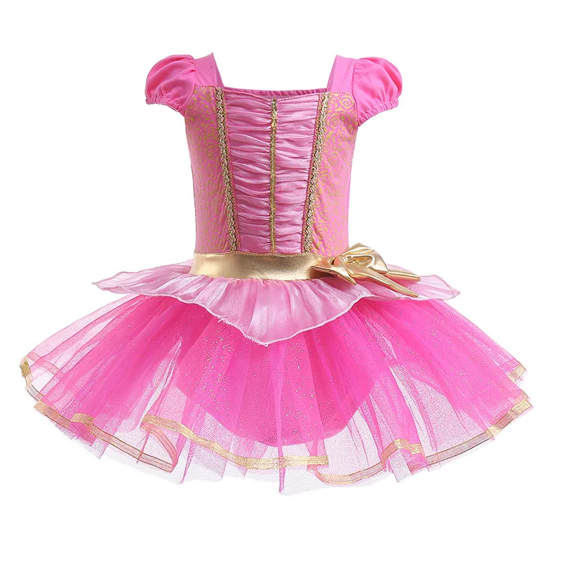 Top Trends: Girls Elsa Mermaid Tutu Dress Rapunzel Belle Aurora Kids Princess Cosplay Tulle Costume Toddler Performance Ballet Dance Clothes Shoppable Styles - Image 2