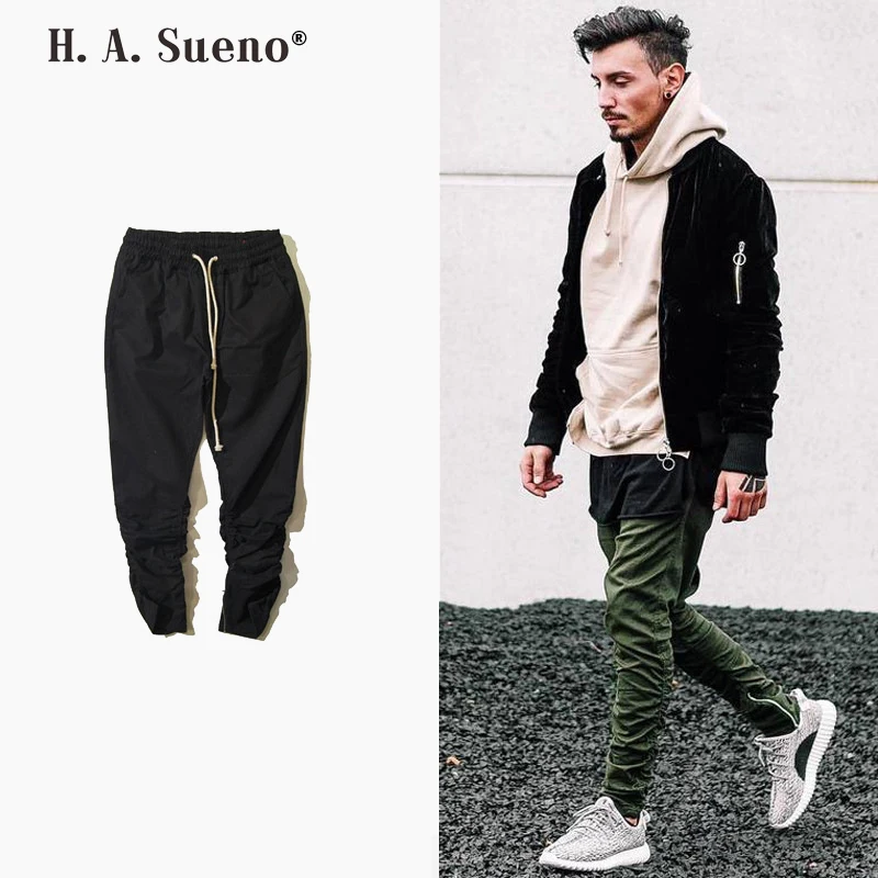 Top Trends: Promotion 2022 HOT High Street Mens Cargo Pants Casual Cotton Men Pants With Zipper Drop Shipping Shoppable Styles