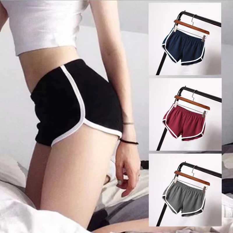 Top Trends: New Homewear Shorts Yoga Shorts Hot Pants High Waist Casual Elastic Waist Fashion Solid Color Summer Short Pants For Women Shoppable Styles