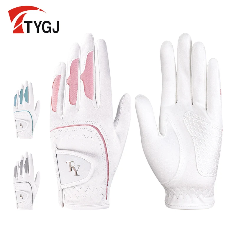 Top Trends: 2024 Golf Wear Gloves For Women Breathable Fiber Cloth Gloves For Soft And Comfortable Left And Right Hands Golf Accessories Shoppable Styles