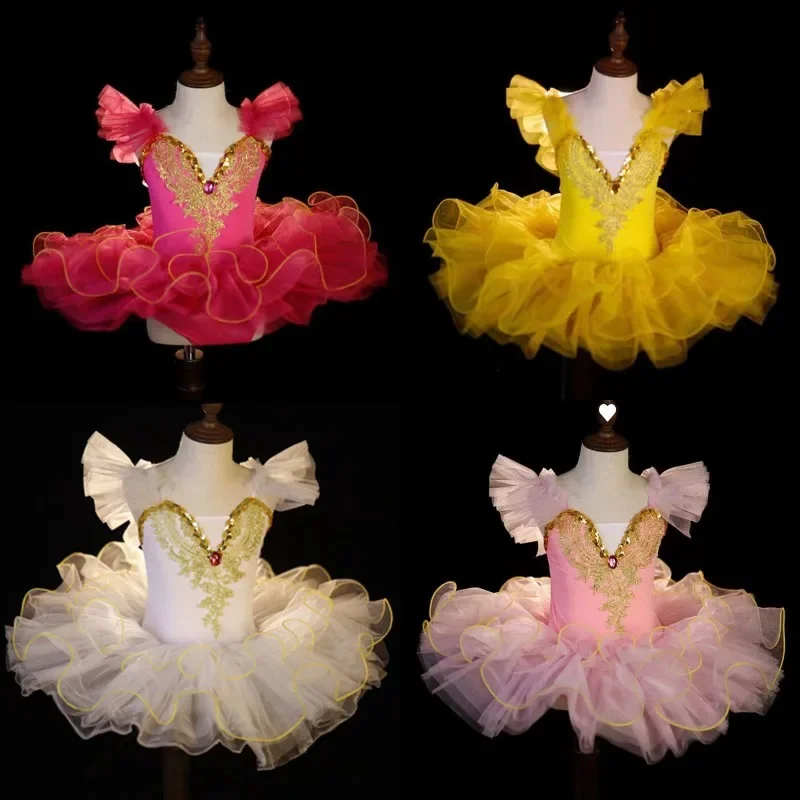 Top Trends: Ballet Outfits For Girls Kids Cosplay Costume Toddler Ballerina TUTU Dancing Dress Children Swan Lake Dance Costumes Clothing Shoppable Styles