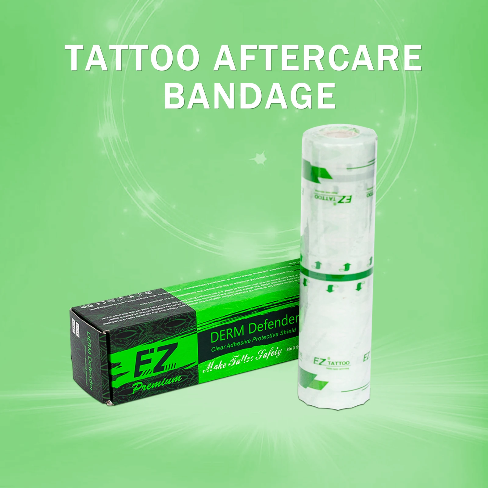 Top Trends: EZ Waterproof Tattoo Film Aftercare Protective Skin Healing Tattoo Adhesive Bandages Repair Tattoo Accessoers Derm Defender Shoppable Styles