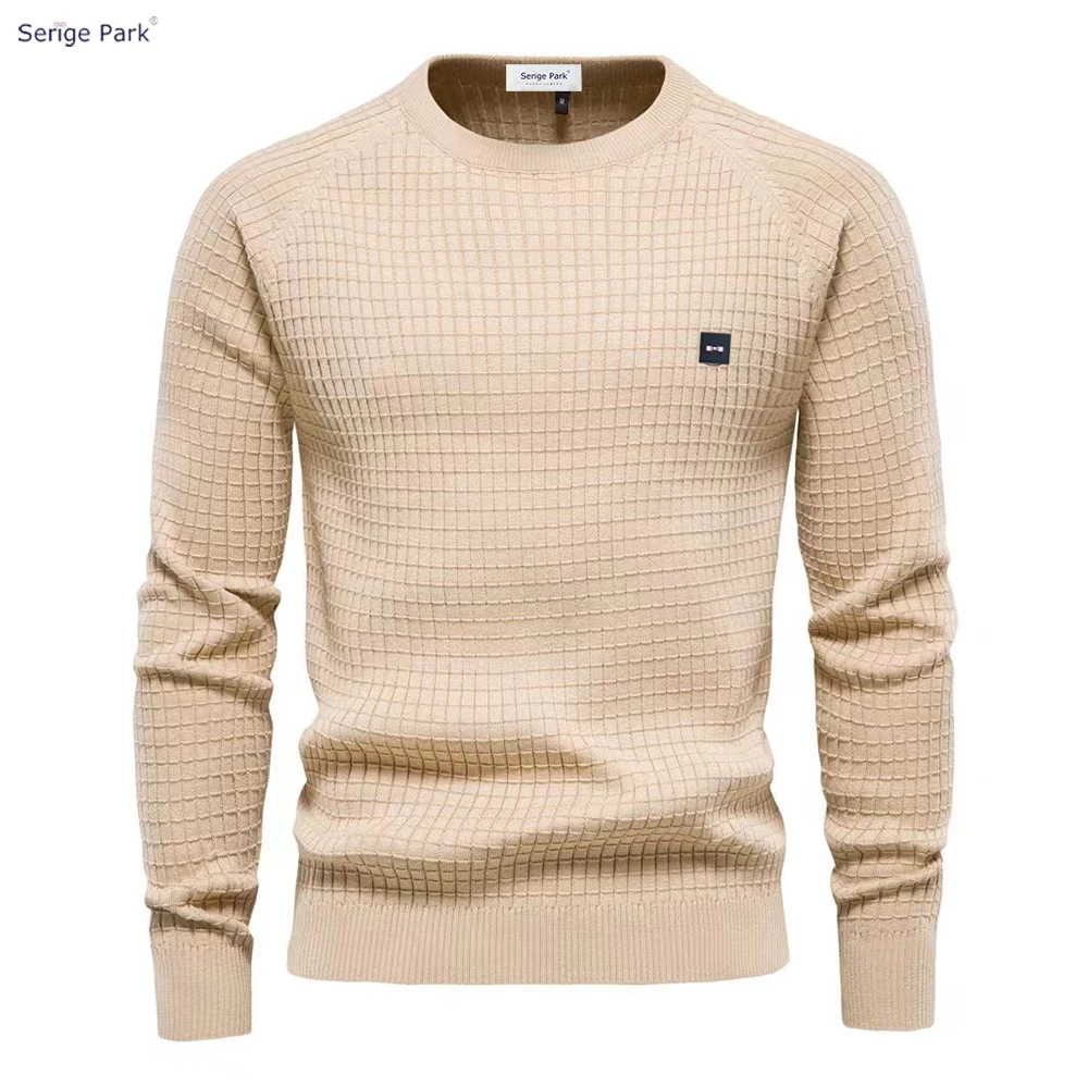 Top Trends: Serige Park Sweater For Men Luxury Brand Square Three-dimensional Bow 2022 France Winter Men's Park Neck Pullover Eden Top Shoppable Styles - Image 3