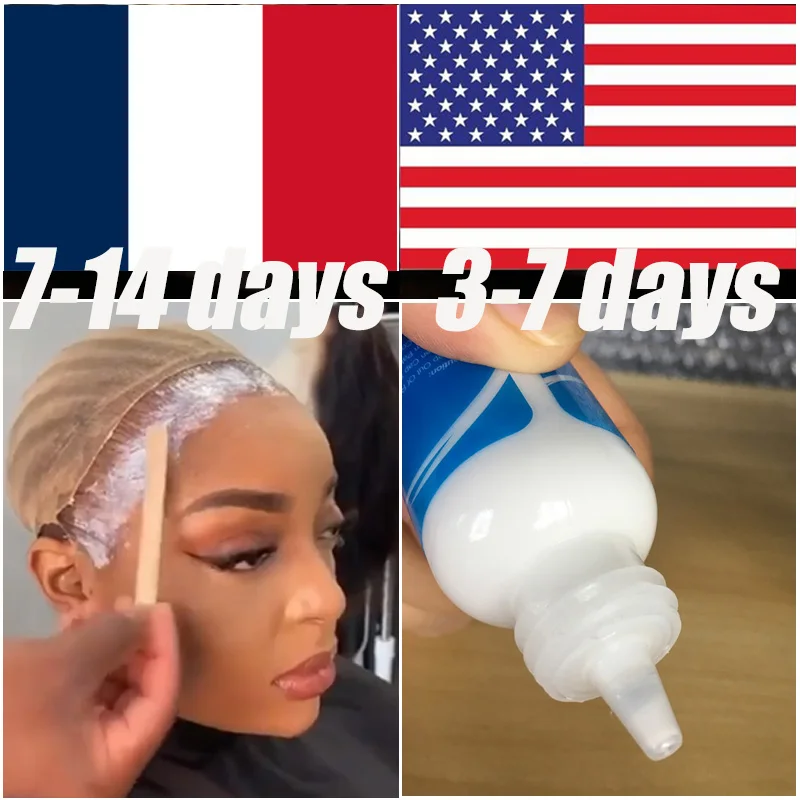 Top Trends: Super Glue Front Lace Wig Glue Waterproof Lace Bonding Glue Invisible Transparent Liquid Glue Adhesives Wax Stick For Wig 75g Shoppable Styles