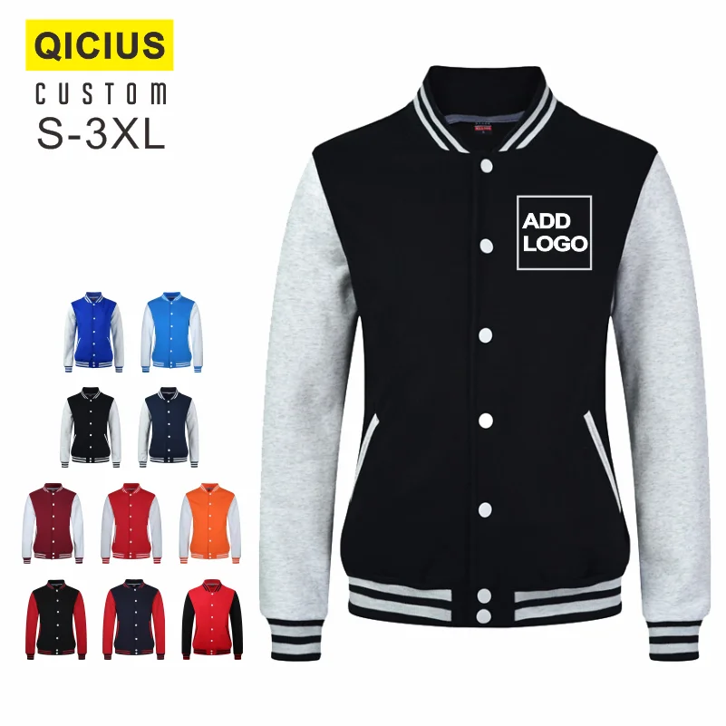 Top Trends: Men's Baseball Uniform Jacket Custom Printed Embroidered Jacket Letter Street Clothing Campus Group Class Uniform Jaquetas Shoppable Styles