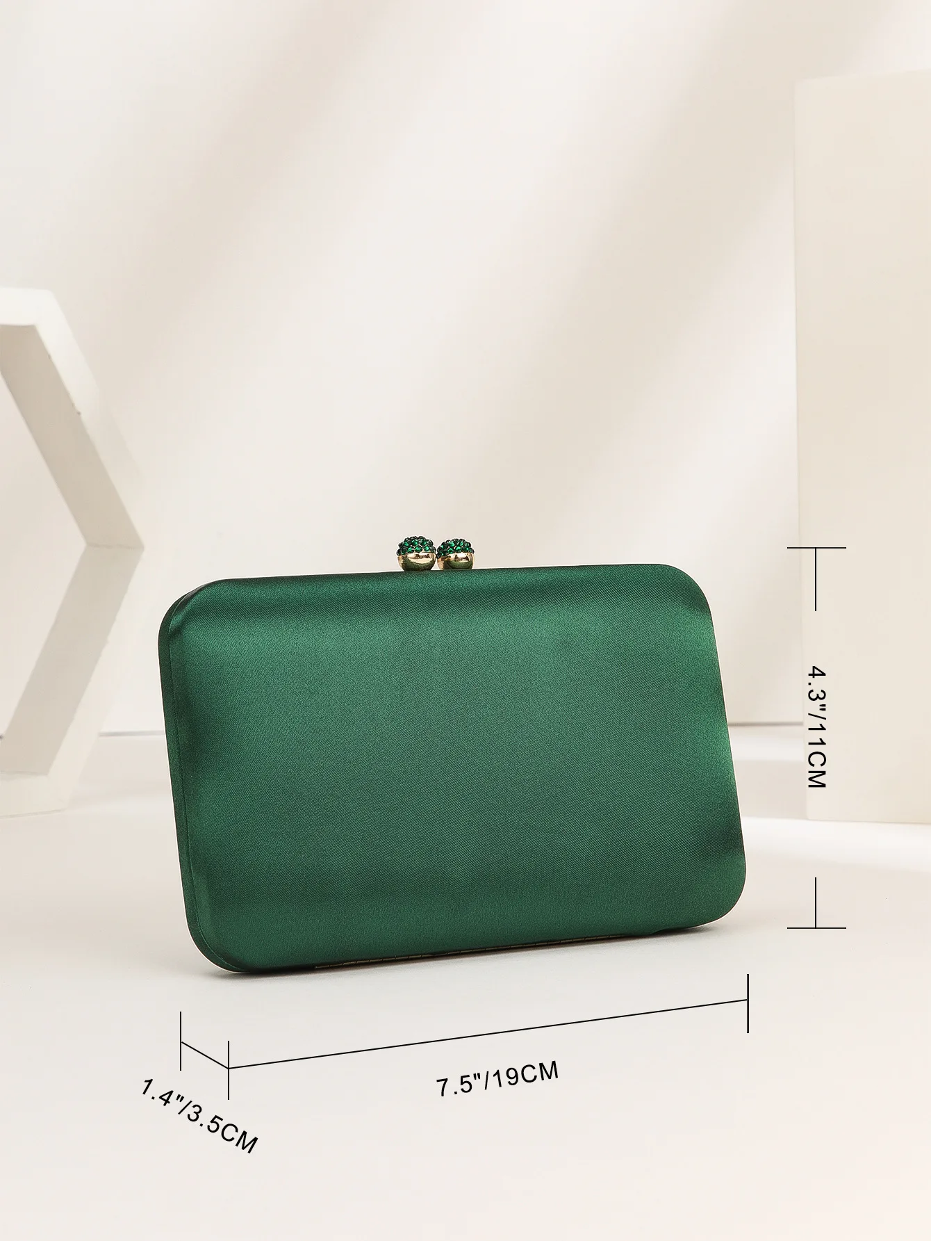 Top Trends: 2023 New Diamond Hasp Evening Bags Green Wedding Banquet Shoulder Bags Party Dinner Wallets Fashion Clutch Purse Drop Shipping Shoppable Styles - Image 3