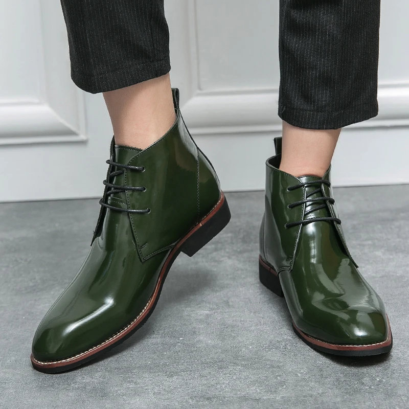 Top Trends: Golden Sapling Chelsea Boots For Men Fashion Party Shoes Casual Business Flats Leisure Office Men's Dress Boot Comfortable Shoes Shoppable Styles - Image 4