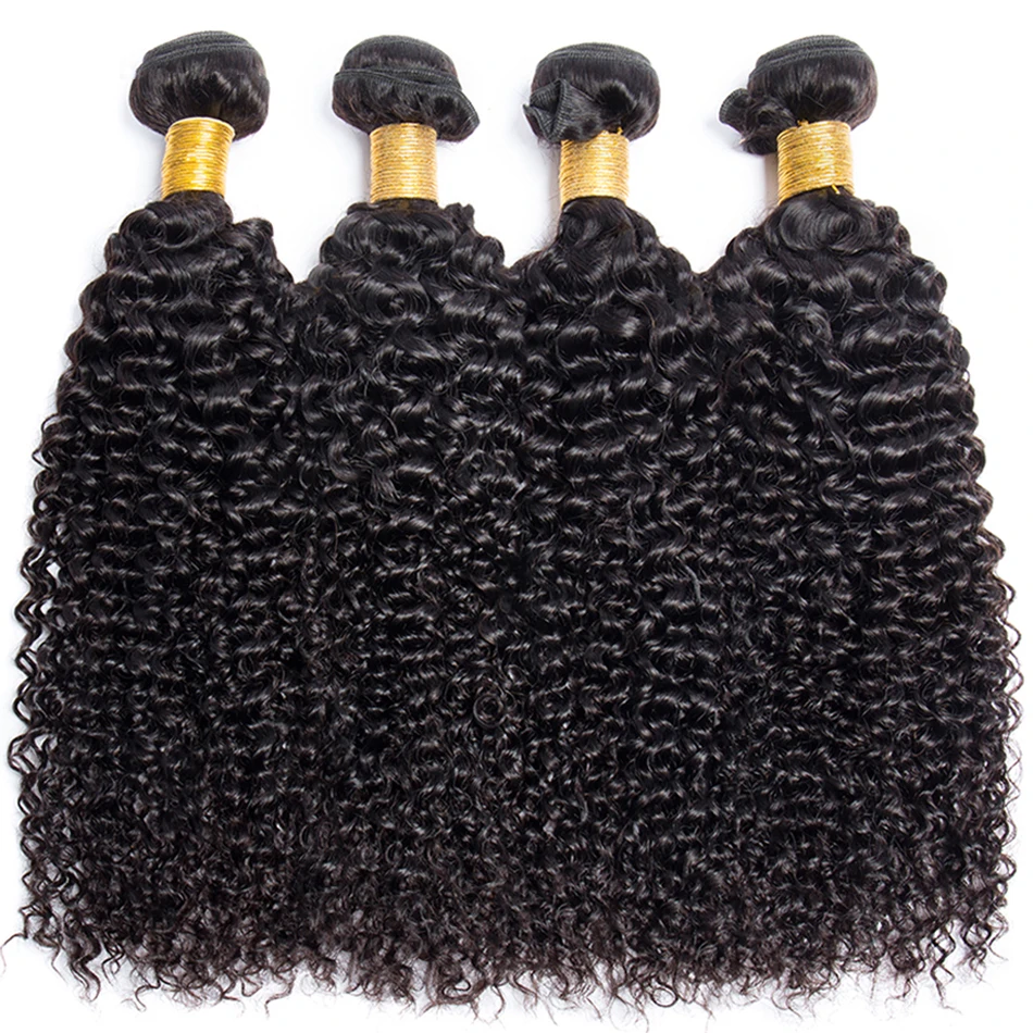 Top Trends: 10A Raw Brazilian Hair Bundles Kinky Curly Bundles Human Hair Weave Wholesale Hair Bundles Virgin Hair Extensions For Women Shoppable Styles