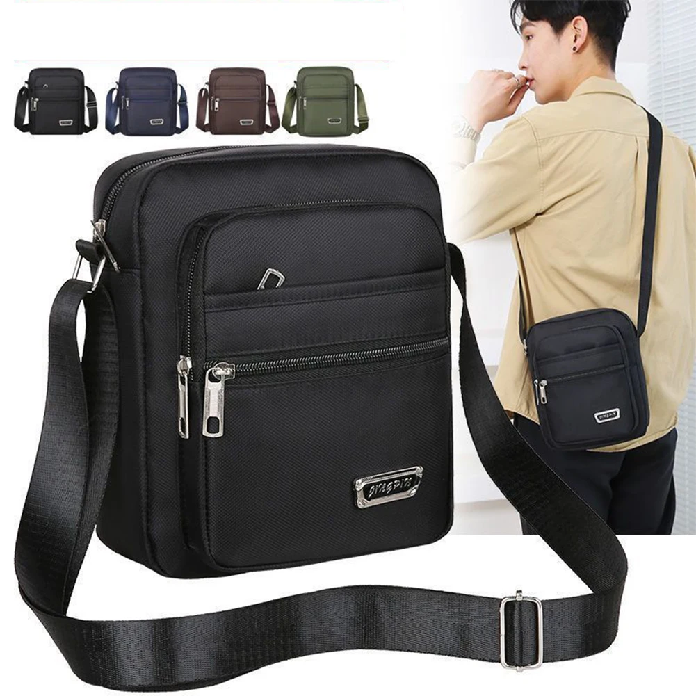 Top Trends: Men&#039;s Crossbody Shoulder Bag Fashion 2023 Trend Casual Waterproof Oxford Male Sling Messenger Bags Travel Large Satchel Handbags Shoppable Styles