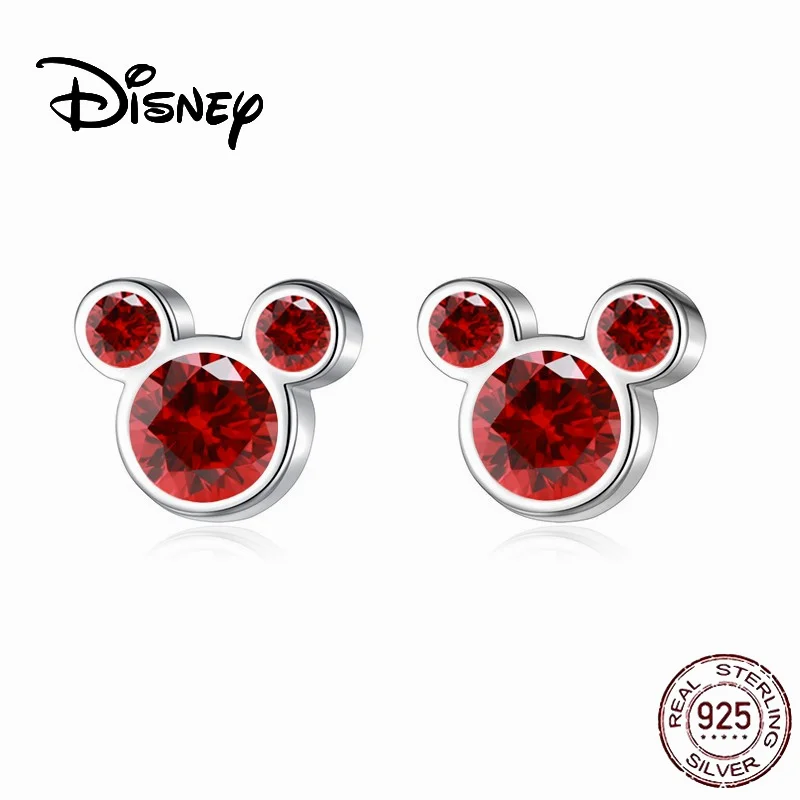 Top Trends: Disney Mickey Mouse Earrings 925 Sterling Silver Mickey Series Mickey Earrings Earstuds Sterling Silver Women's Star Earrings Shoppable Styles - Image 2