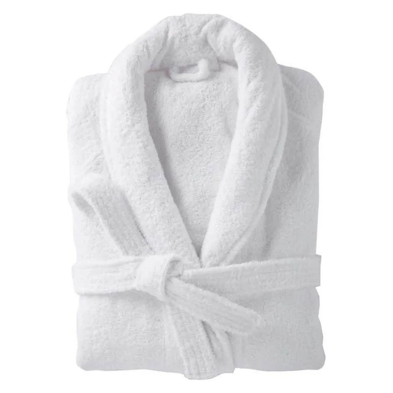 Top Trends: Women Bathrobe Terry Bath White For Hotel Robe, Sauna And Swimming Pool Soft Cotton Terry Robe Large Size Long Bath Robe For Men Shoppable Styles