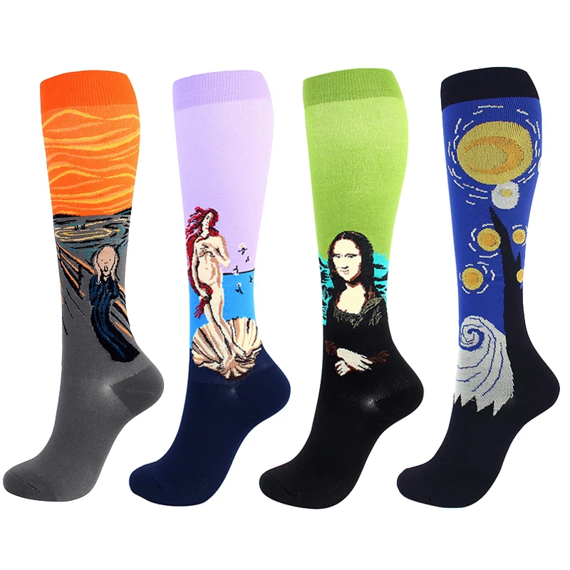 Top Trends: Compression Stockings Women Men 20-30 Mmhg Medical Nursing Varicose Veins Edema Diabetes Pregnancy Socks Basketball Golfs Sport Shoppable Styles