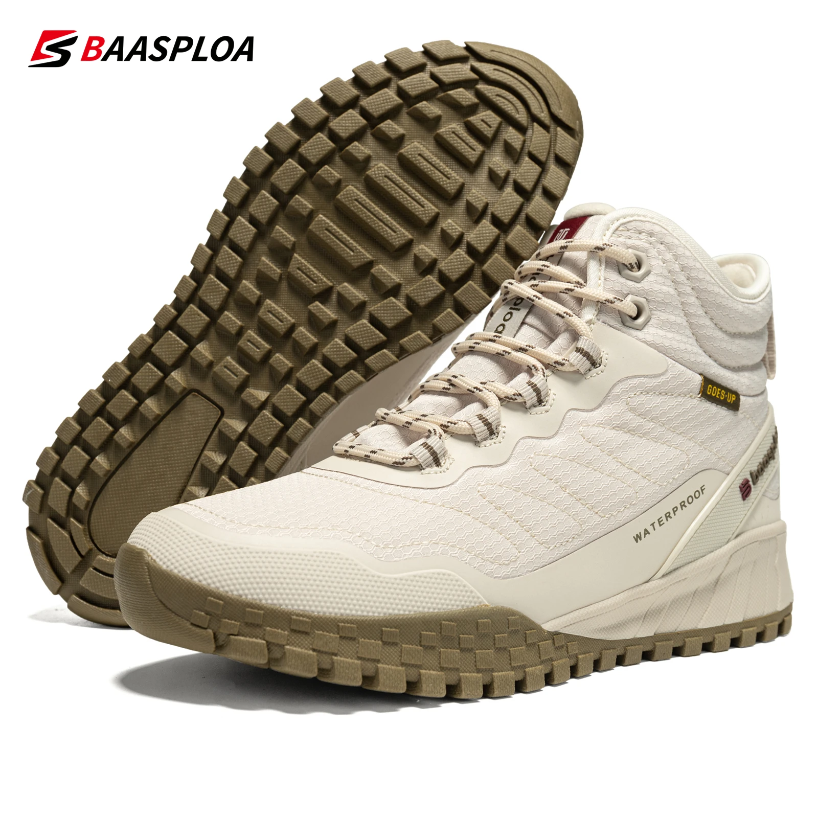 Top Trends: Baasploa Winter Women Sneakers Plush Warm Snow Boots Non-Slip Waterproof Shoes Women Outdoor Boots Walking Shoes Shoppable Styles