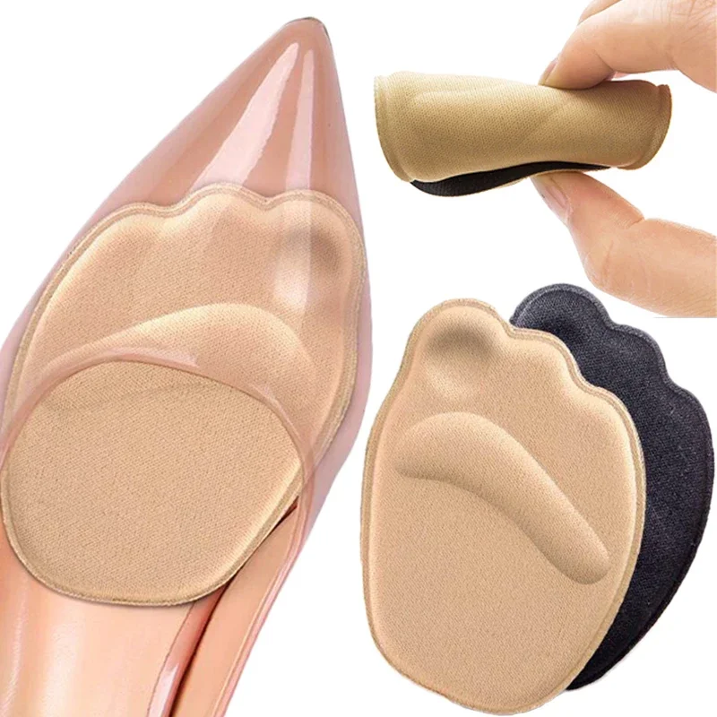 Top Trends: 2pairs Women Half Insoles High Heels Pads Back Sticker Memory Foam Pain Relief Insoles Anti-slip Shoe Inserts Pad Heel Protector Shoppable Styles