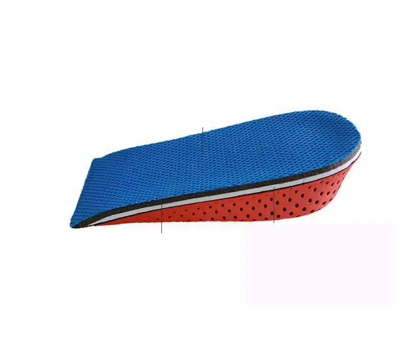 Top Trends: 1 Pair Shoe Insoles Breathable Half Insole Heighten Heel Insert Sports Shoes Pad Cushion Unisex 2-4cm Height Increase Insoles Shoppable Styles - Image 6