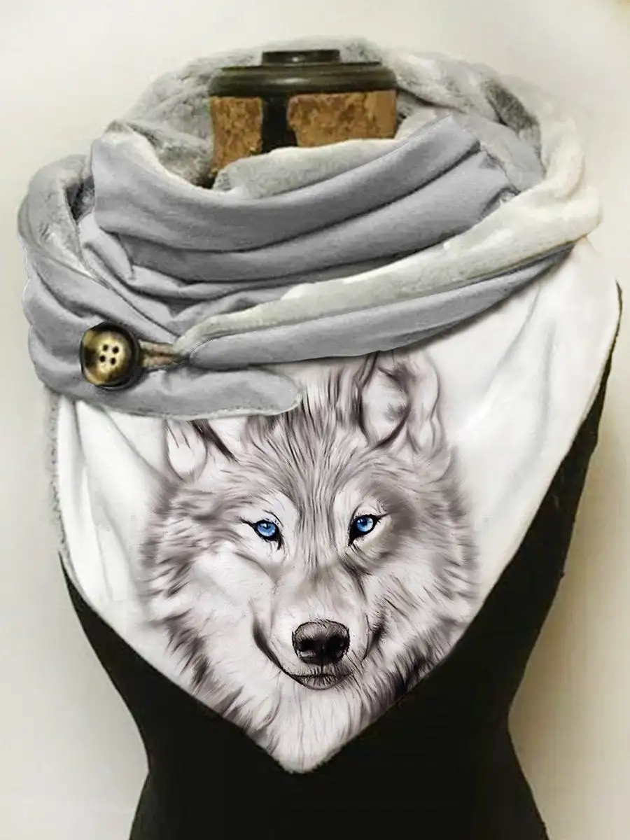 Top Trends: Puppy 3D Printed Casual Scarves And Shawls For Women Shoppable Styles - Image 3