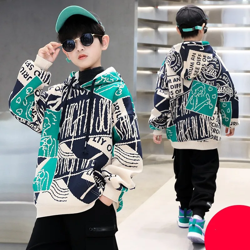 Top Trends: Boys Hoodies Sweatshirts Cotton Tops Outwear 2023 Simple Spring Autumn Windproof Kids School Children&#039;s Clothing Shoppable Styles