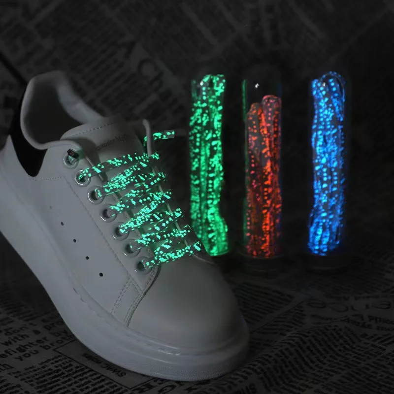 Top Trends: Luminous Elastic Laces Sneakers Magnetic Lock Shoelaces Without Ties Running Tennis No Tie Shoe Laces Flats Fluorescent Shoelace Shoppable Styles