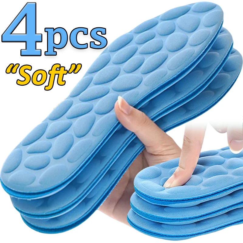 Top Trends: Massage Memory Foam Insoles For Shoes Sole Breathable Cushion Sport Insoles Feet Orthopedic Insoles Men Women Shoe Pads Shoppable Styles