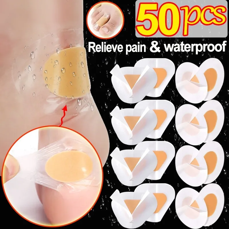 Top Trends: 10 / 50pcs Gel Heel Protector Foot Patches Adhesive Blister Pad Heel Liner Shoe Stickers Pain Relief Plaster Care Cushion Grip Shoppable Styles