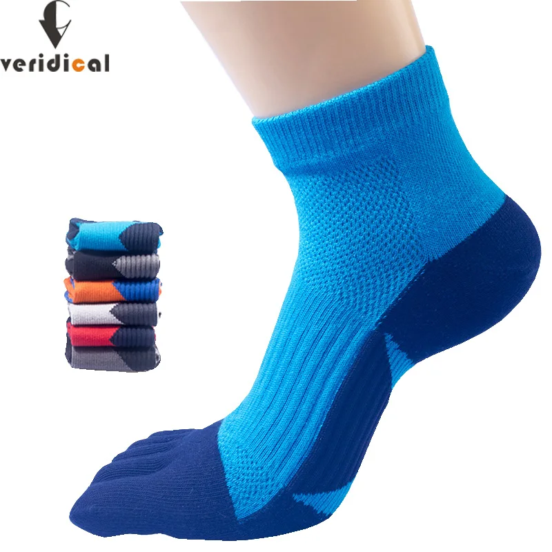 Top Trends: Athletic Sport Five Finger Socks Combed Cotton Bright Color Fitness Bike Running Travel Compression Breathable Socks With Toes Shoppable Styles