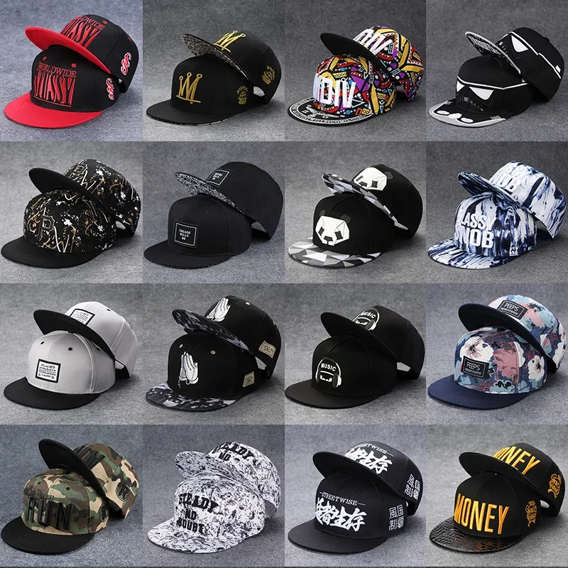 Top Trends: Hip-hop Hats Can Be Worn In All Seasons Men's Flat-brimmed Caps Play Cool Cap On The Streets Women's Outdoor Outing Sun Hat Shoppable Styles