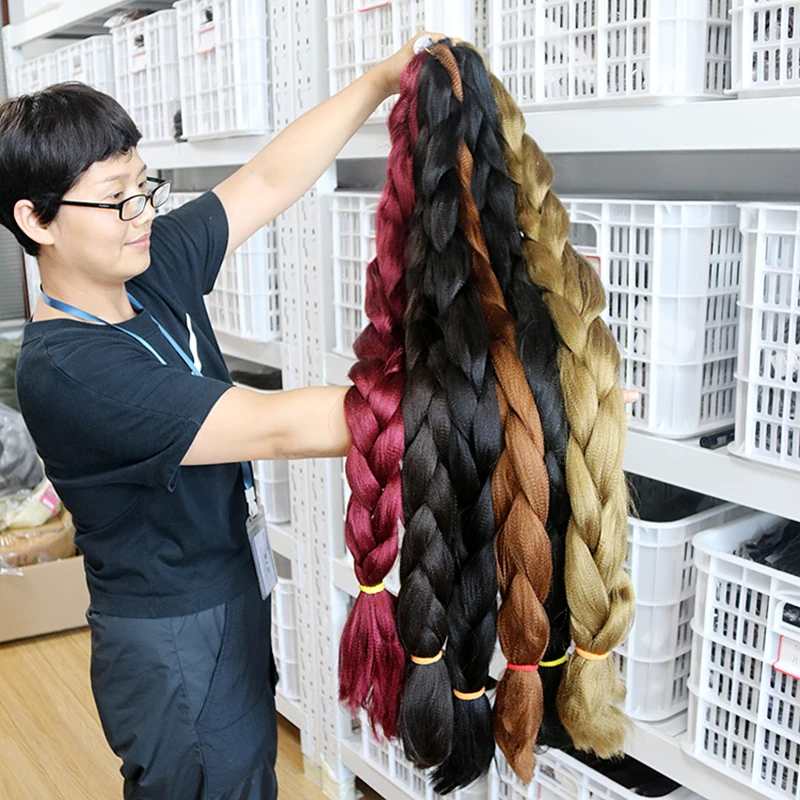 Top Trends: Julianna Hair Synthetic Kanekalon Expression 82inch 165g Ultra Braid Jumbo Braiding Hair Shoppable Styles