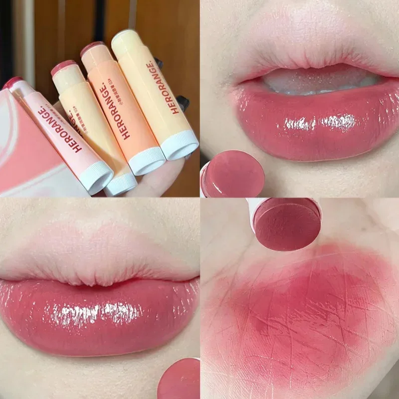 Top Trends: Moisturizing Colored Lipstick Set 1 / 3PCS Long Lasting Red Lip Balm Waterproof Jelly Solid Lip Gloss Lips Makeup Korean Cosmetics Shoppable Styles